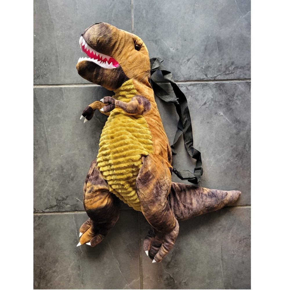 Kids Dinosaur Plush Backpack, 18" - Picture 5 of 13